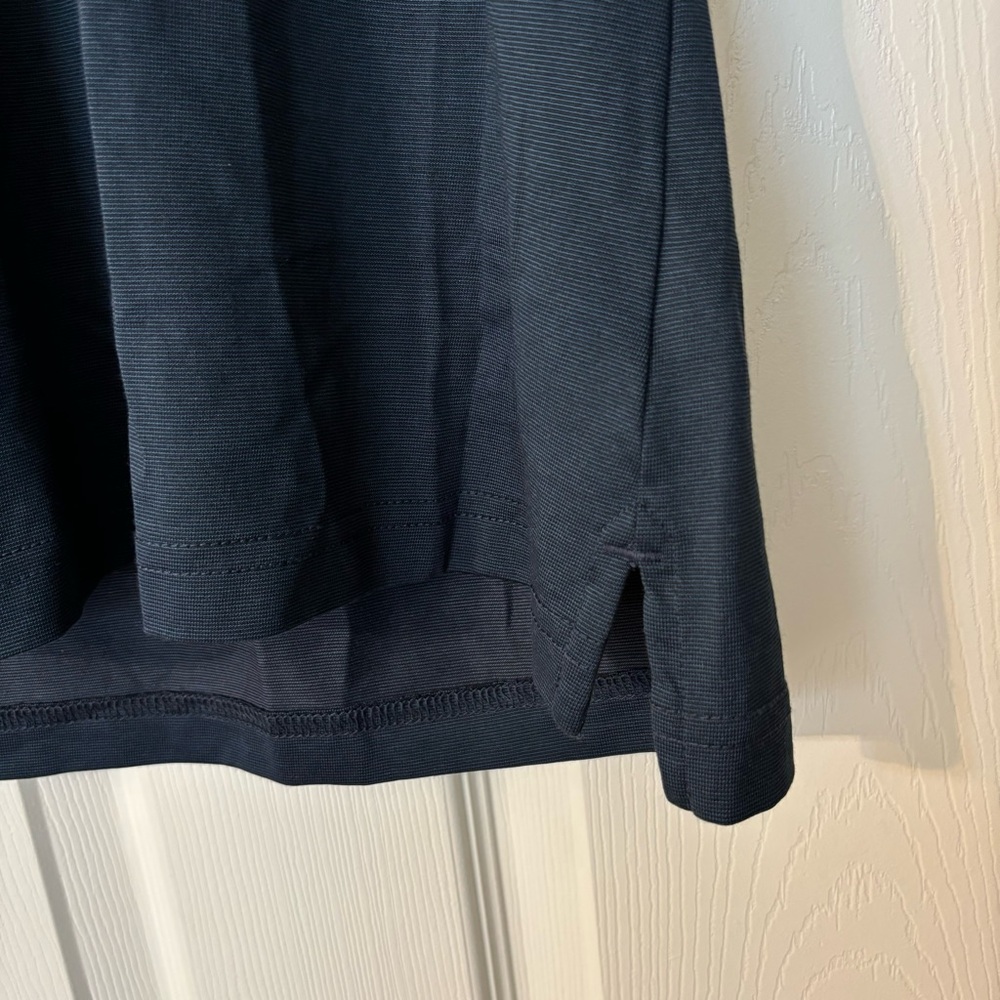 Travis Matthew Women's She Fancy 2.0 Polo Shirt Vintage Indigo/Black Size XL - Picture 9 of 12